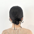 【ヘアセット】タイトお団子/着物