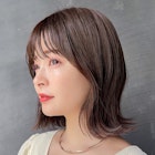 似合わせカット小顔ヘアイメチェンメルティカラーワイドバング