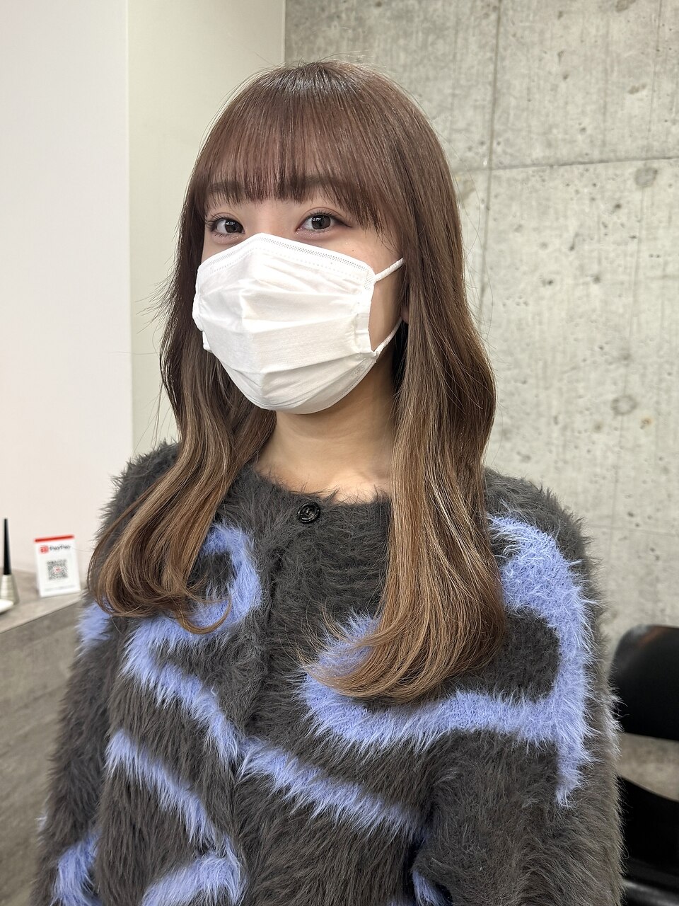 透明感たっぷりブラウンベージュ◎インナーカラー 表参道