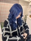 着物/フェミニンロング/似合わせカット/ウェーブミディアム/渋谷