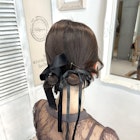 ボブお団子タイトアレンジ