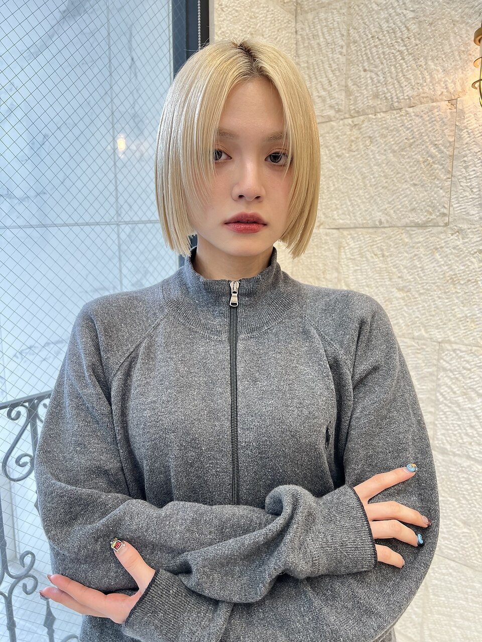 首元スッキリミニボブ