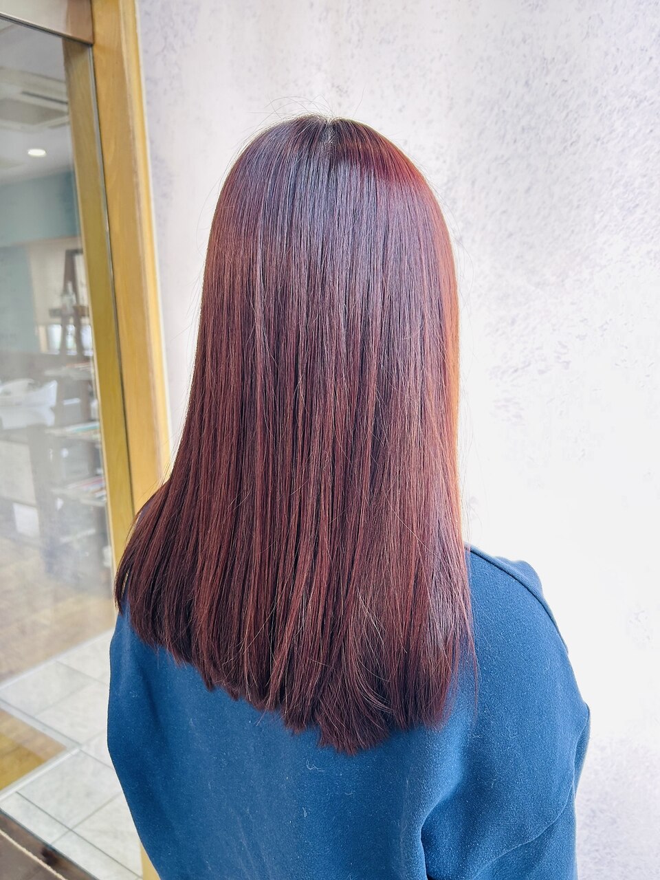 《TOPHAIR 中庄店/きゃん》ブリーチなしでできるチェリーピンク