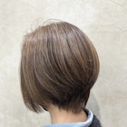 ボブ/イメチェン/ダブルカラー/白髪ぼかし/美髪