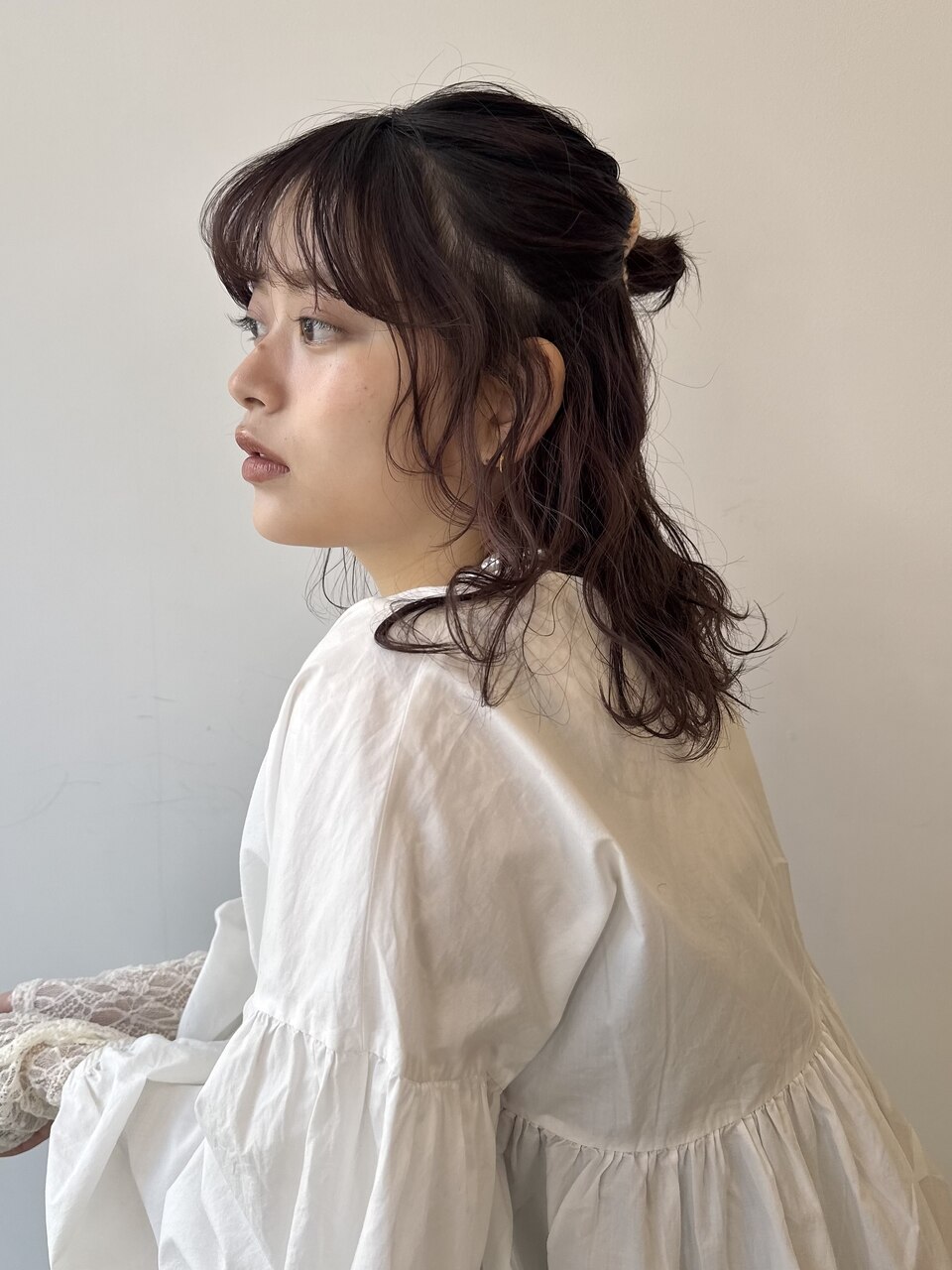 ... ゆるっとhalfup arrange ...