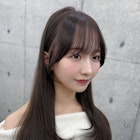 ☆ワンカールで可愛いレイヤーカット 春カラー ブラウンカラー☆