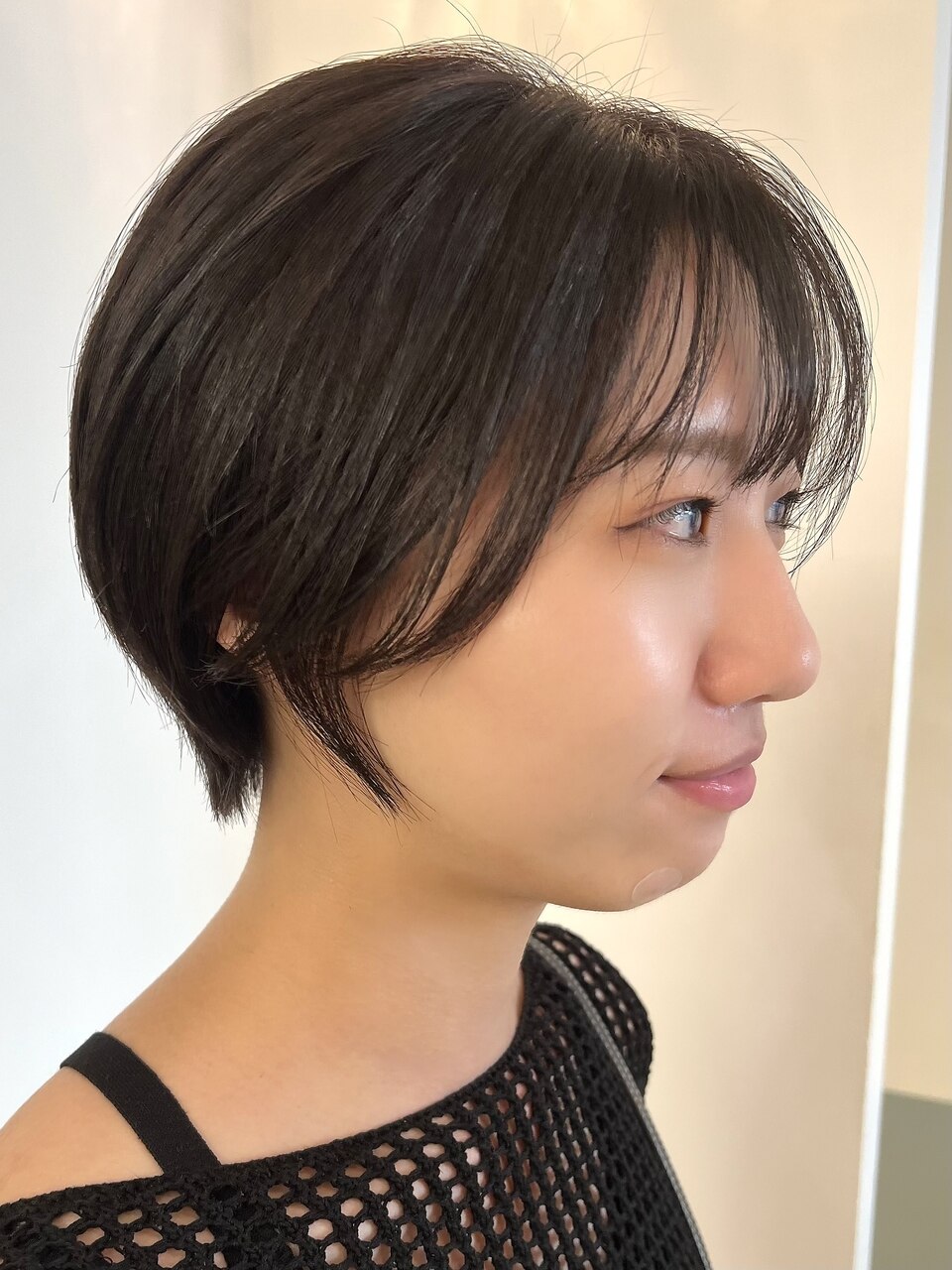 コンパクトショート楽ちんスタイリングショートカットマッシュ