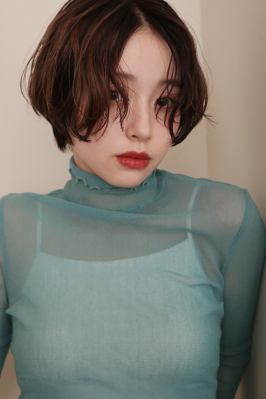 ＊ハンサムショート×ゆるウェーブ＊