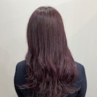 ブリーチなしダブルカラー ラベンダーピンク 表参道