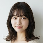 ◆くびれミディアムレイヤーカット/モテ髪小顔シースルーバング