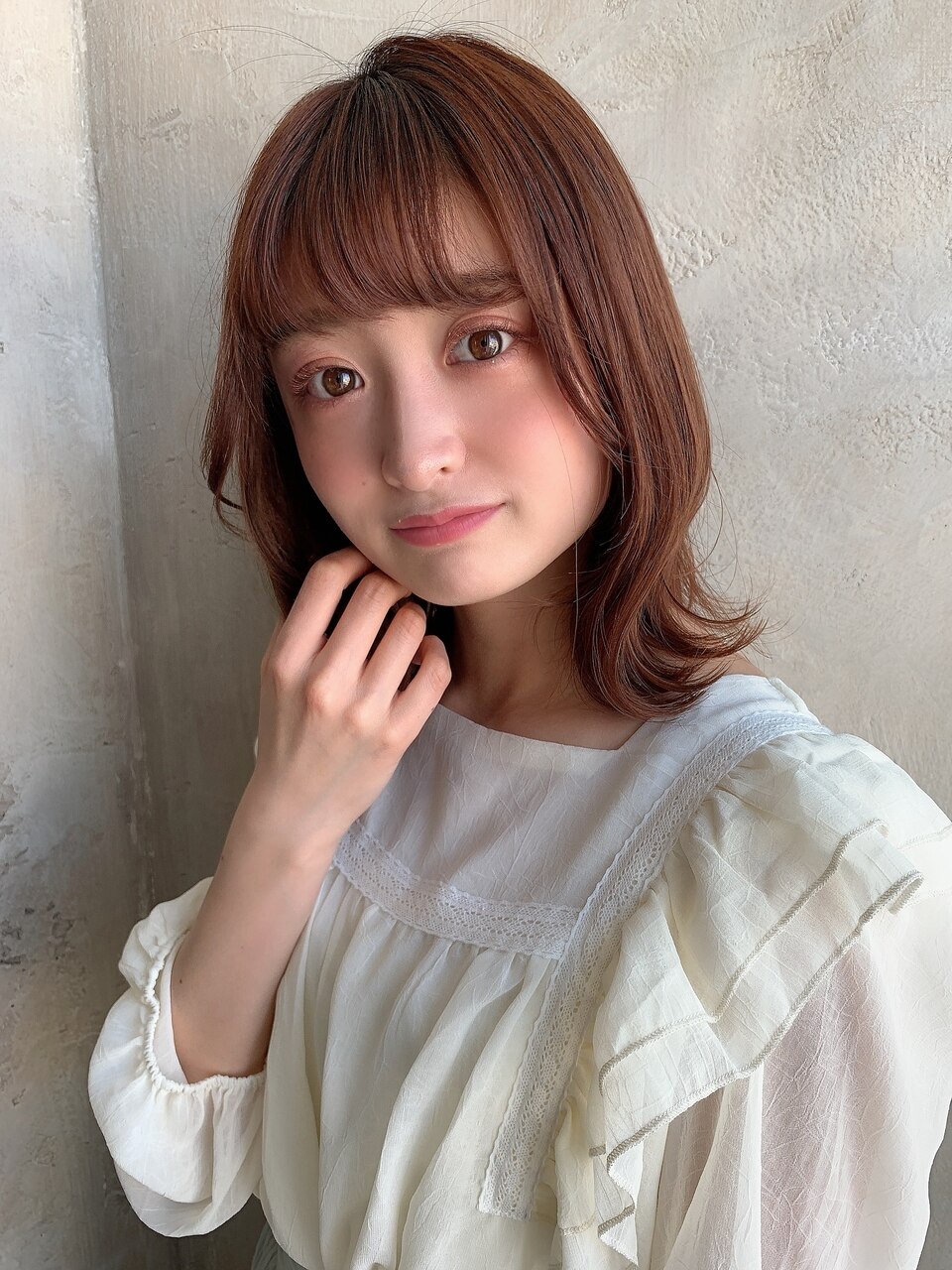 大人かわいいくびれヘア