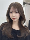 イメチェン 2wayバング　韓国ヘア　ロングレイヤー　小顔前髪