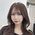 イメチェン 2wayバング 韓国ヘア ロングレイヤー 小顔前髪
