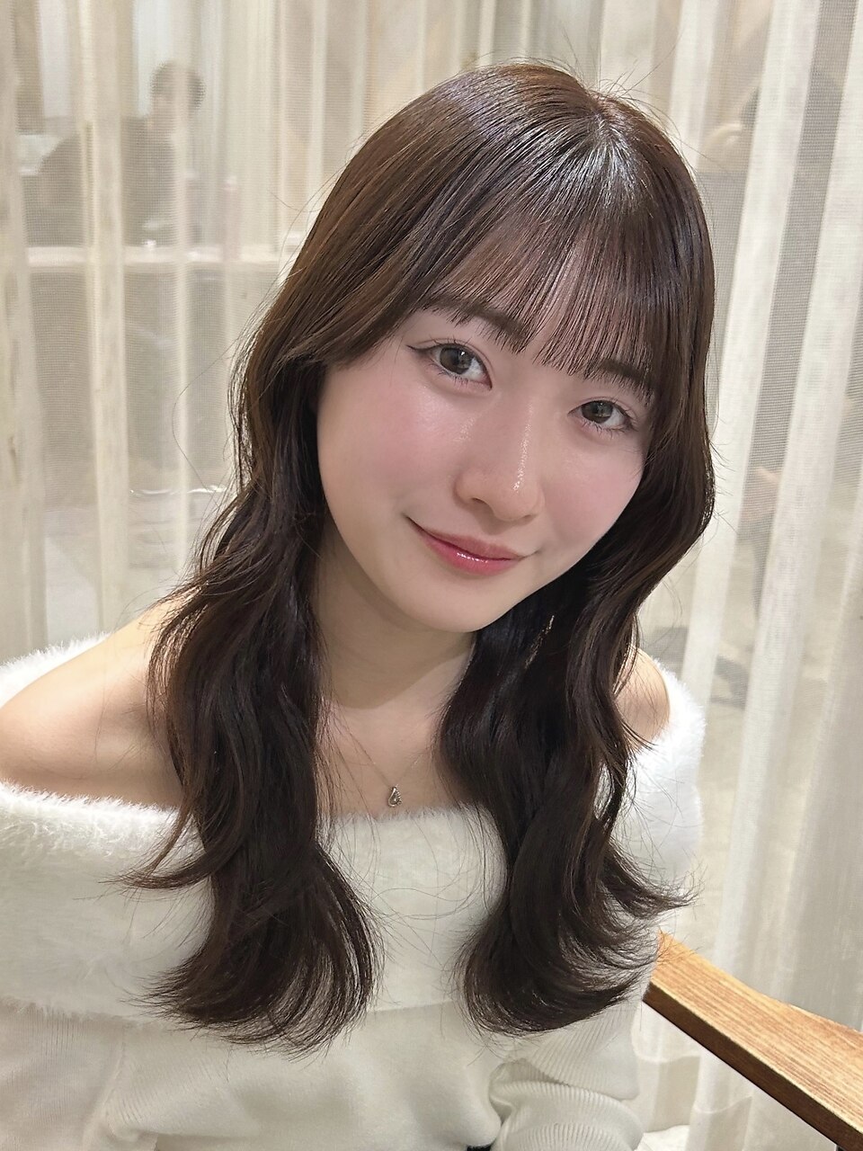 春もかわいく♪艶感ブラウンベージュ