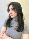 ♪髪質改善　レイヤー　ウルフ　韓国ボブ　ダブルカラー
