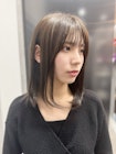 ナチュラルレイヤーボブスタイル