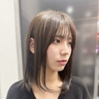 ナチュラルレイヤーボブスタイル