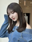 韓国ウェーブヘア前髪カットレイヤーカット髪質改善銀座