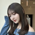 韓国ウェーブヘア前髪カットレイヤーカット髪質改善銀座