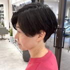 大人ショートレイヤー/ハンサム/白髪ぼかし/武蔵小杉/自由が丘