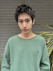 スパイキーショートパーマ/メンズカット/眉毛/ニュアンスパーマ
