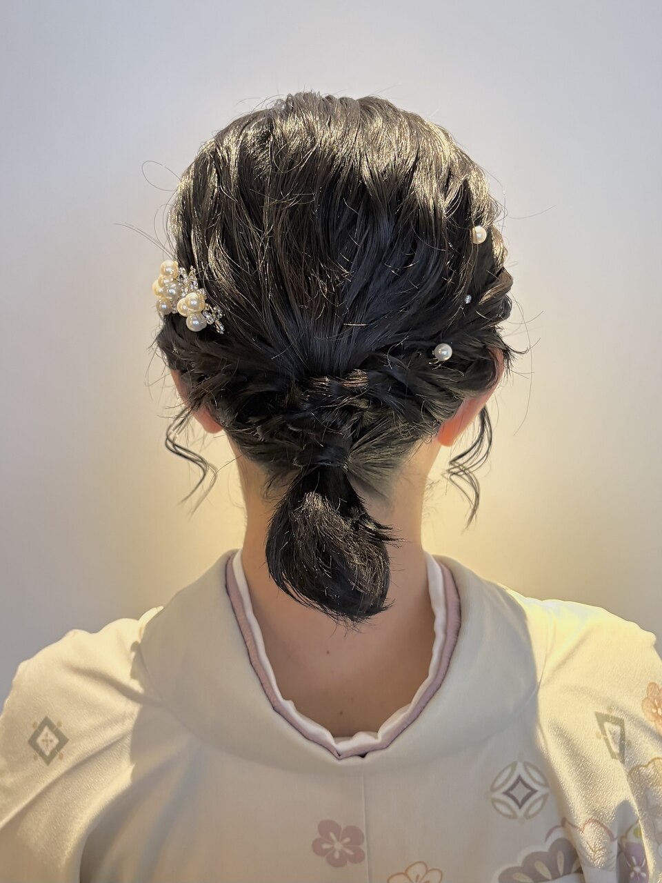 卒業式　袴　ヘアセット　ローポニー　辻堂