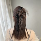 【人気アレンジ】ハーフアップカチモリヘア♪