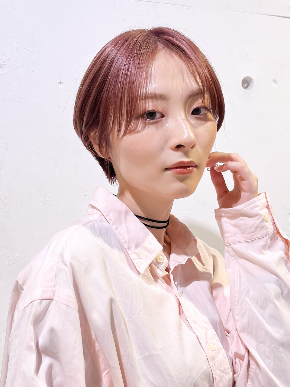 ショート前髪カット_F0005