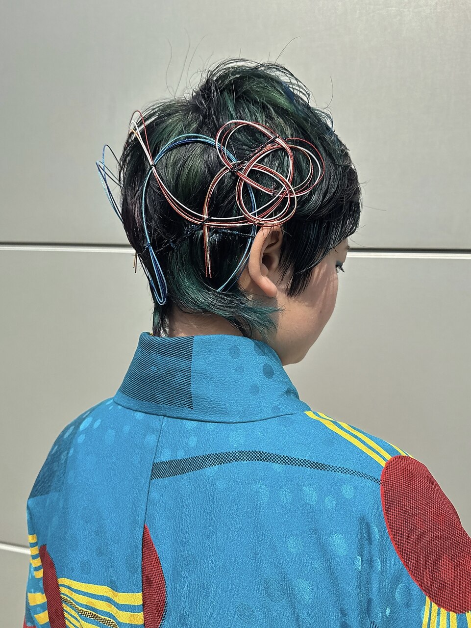 卒業式ヘアセット/袴着付け/袴アレンジ/着物アレンジ/着物ヘア