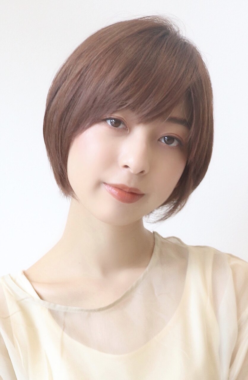 【 Ｉ. 】30代からのナチュラル前下がりショートボブ　川口