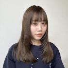 ロングレイヤー/オリーブベージュ