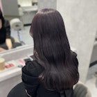 《karen》ラベンダーグレージュ/艶カラー/透明感カラー/韓国ヘア