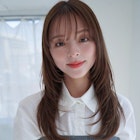 ANGELICA ヘーゼルベージュ 顔まわりレイヤー シースルーバング