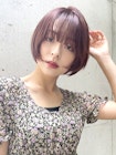 ショート美髪ボブおくれ毛前髪カット_8794