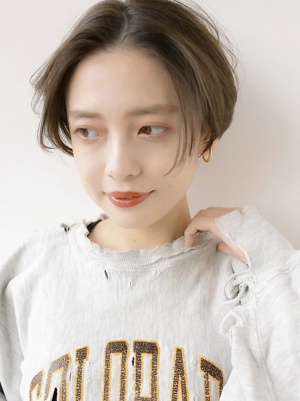 レディースセンターパート