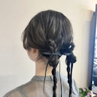 リボンarrange hair set♪