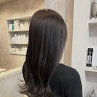 福山美容室caary 春カラーラベンダーグレージュ透明感30代20代