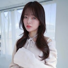 ANGELICA 春カラー 前髪カット くびれ巻き