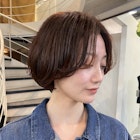 ショートボブ/マッシュショート/ブラウンベージュ/イルミナ