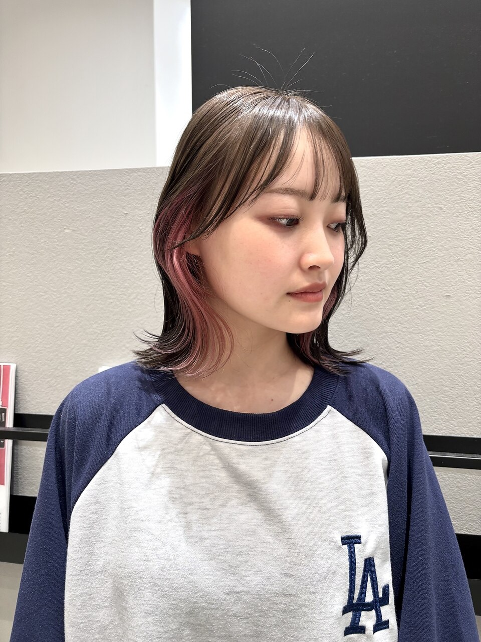 インナーピンク×ヘーゼルベージュ