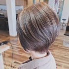 白髪ぼかしハイライト