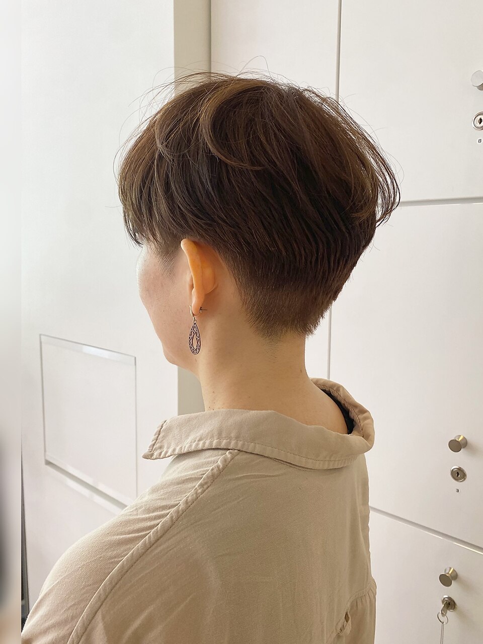 刈り上げベリーショート/マッシュショート