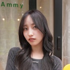 透け感抜群!シアーグレージュ×ハイレイヤースタイル!