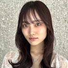 ナチュラルレイヤーピンクラベンダー顔まわりレイヤーピンクヘア