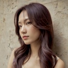 レイヤーカット×パープル