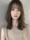 【PARK】モカベージュ×ミディアムレイヤー