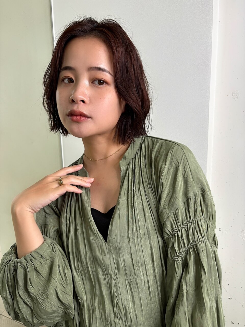 艶感チェリーブラウン