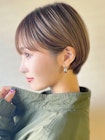 20代30代40代抜け感ショートレイヤー韓国ミニボブ前髪あり