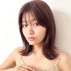 くびれヘアセクシーミディピンクベージュことりベージュ胸上銀座