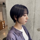 【VENTI 伊藤】Wカラーブルーバイオレット×丸みショート